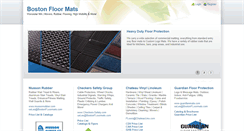 Desktop Screenshot of bostonfloormats.com